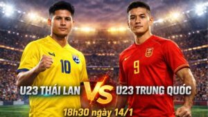 18h30 ngay 14 1 u23 thai lan vs u23 trung quoc
